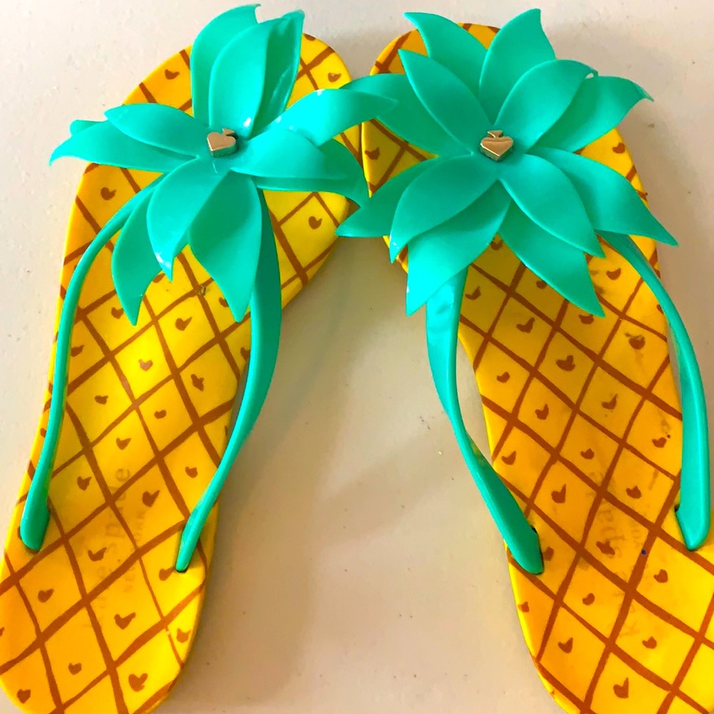 Kate spade pineapple sandals